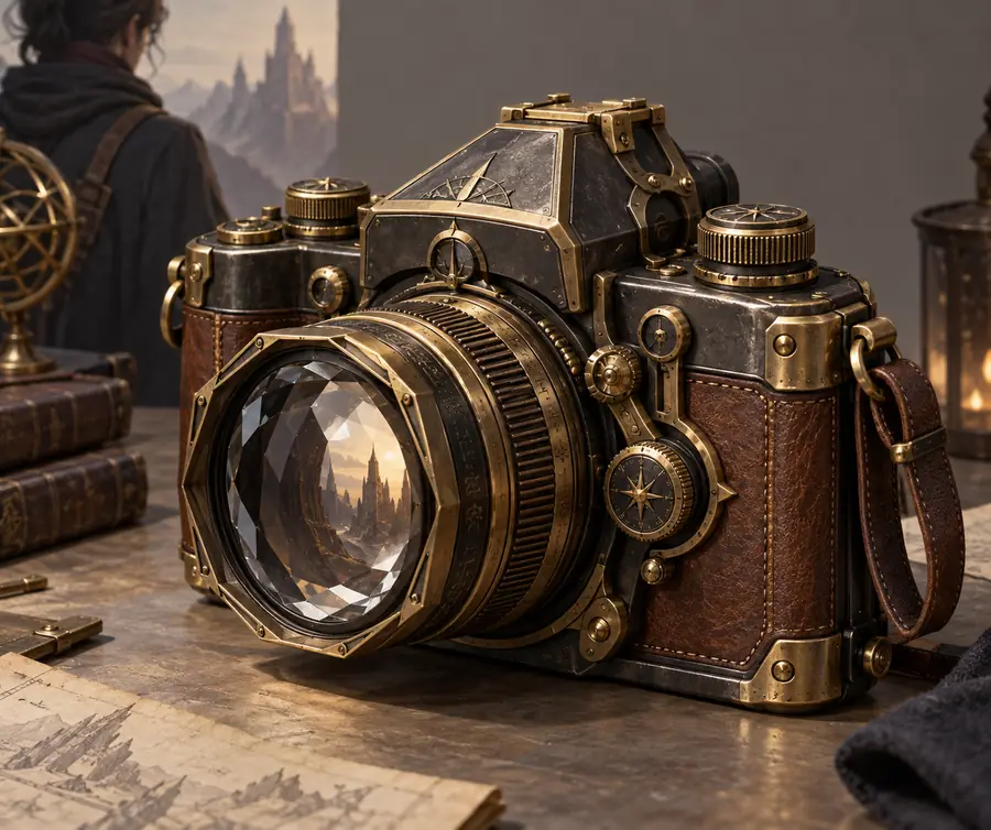 Stylized fantasy object used as an image reference